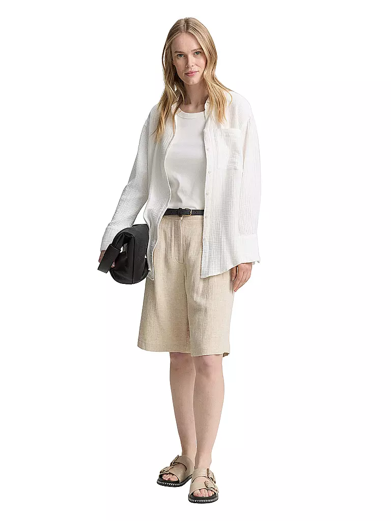 TOM TAILOR | Blusenshirt | Blanco