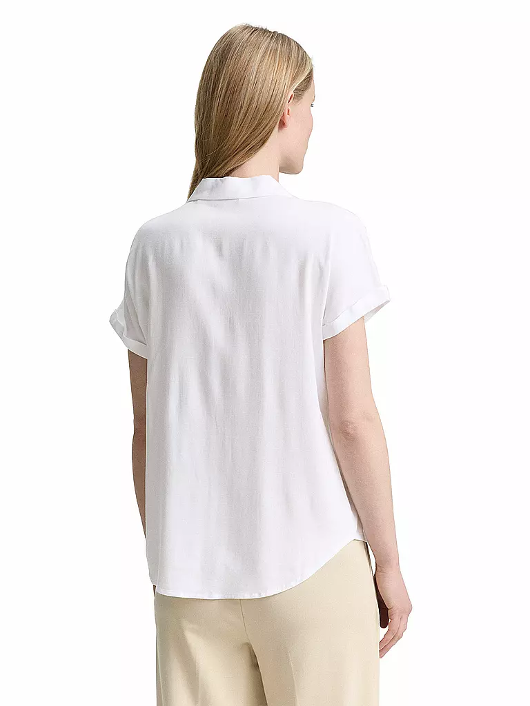TOM TAILOR | Blusenshirt | Blanco