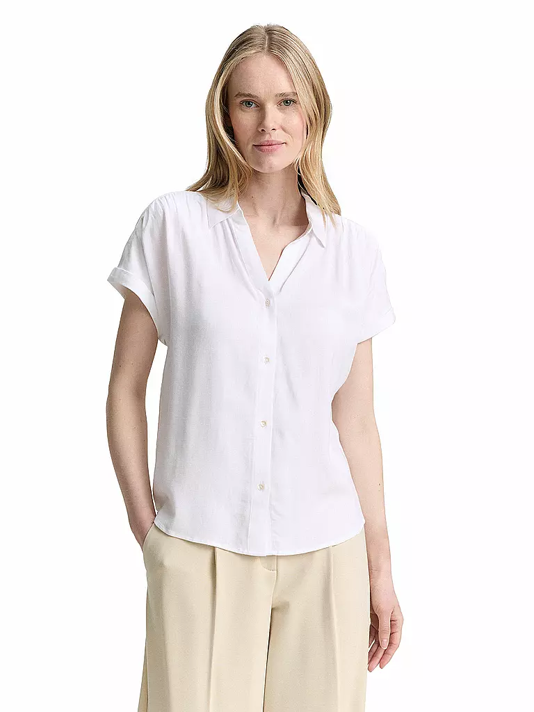TOM TAILOR | Blusenshirt | Blanco