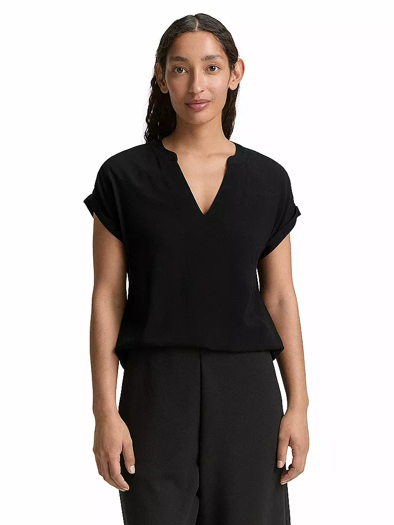 TOM TAILOR | Blusenshirt | Negro