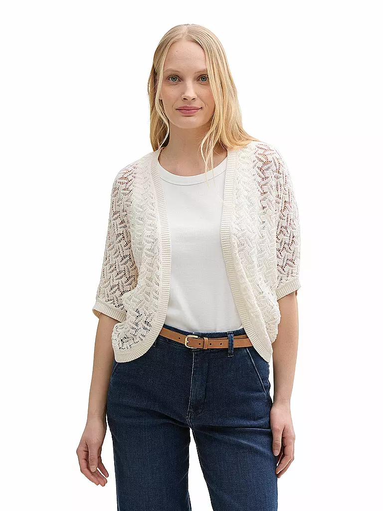 TOM TAILOR | Bolero  | Blanco
