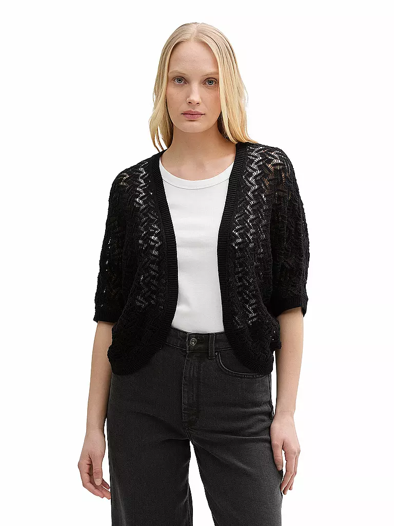 TOM TAILOR | Bolero  | Negro