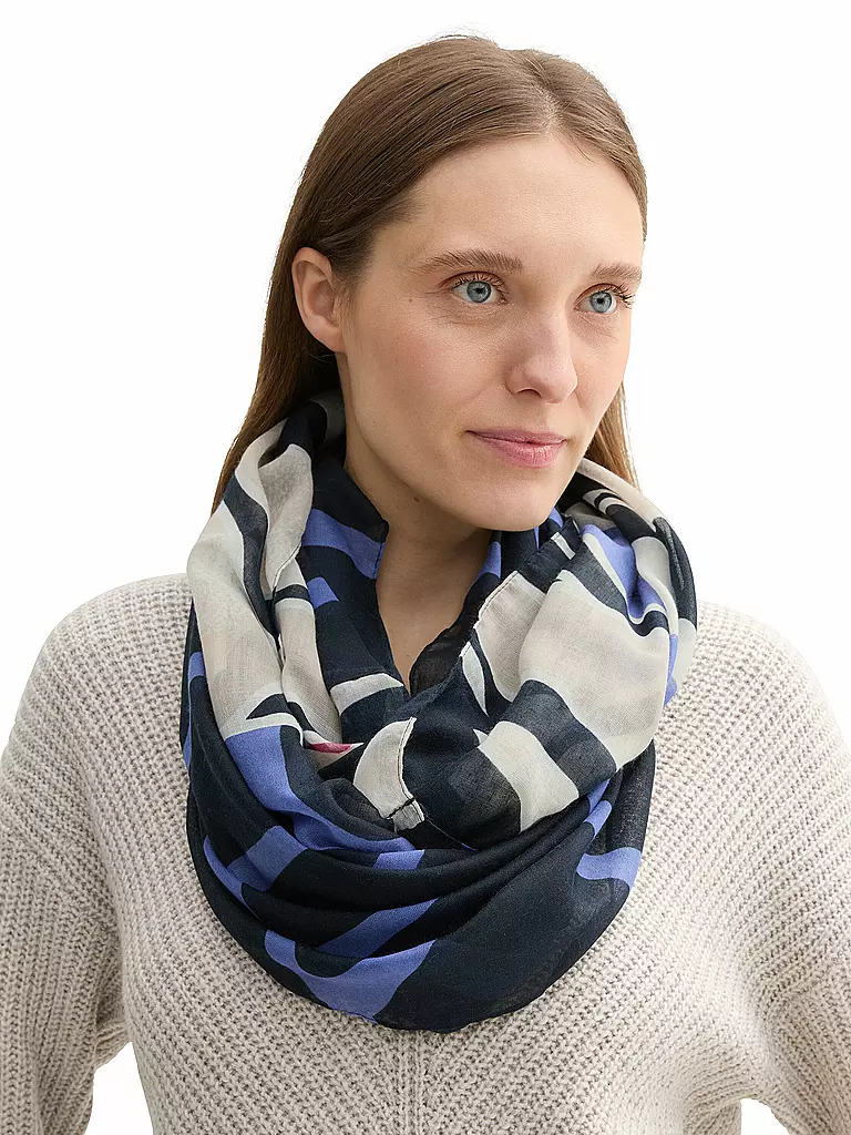TOM TAILOR | Bufanda - Loop | Azul