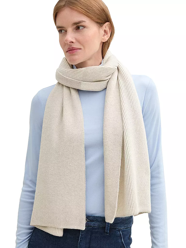 TOM TAILOR | Bufanda | Crema