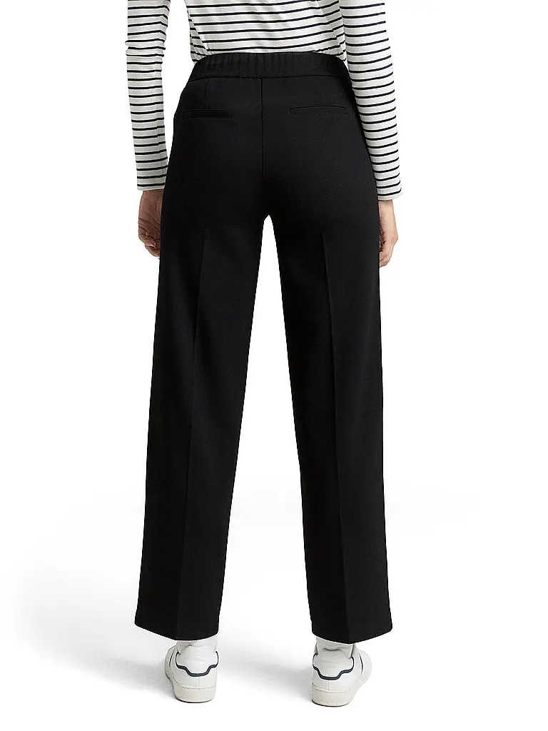 TOM TAILOR | Businesshose Straight Fit | Negro