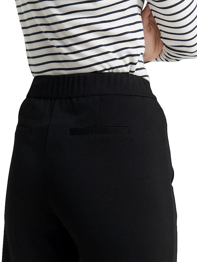 TOM TAILOR | Businesshose Straight Fit | Negro