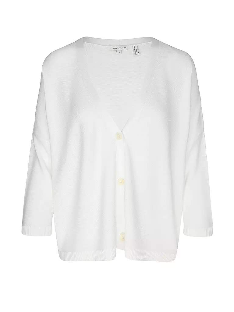 TOM TAILOR | Cárdigan | Blanco