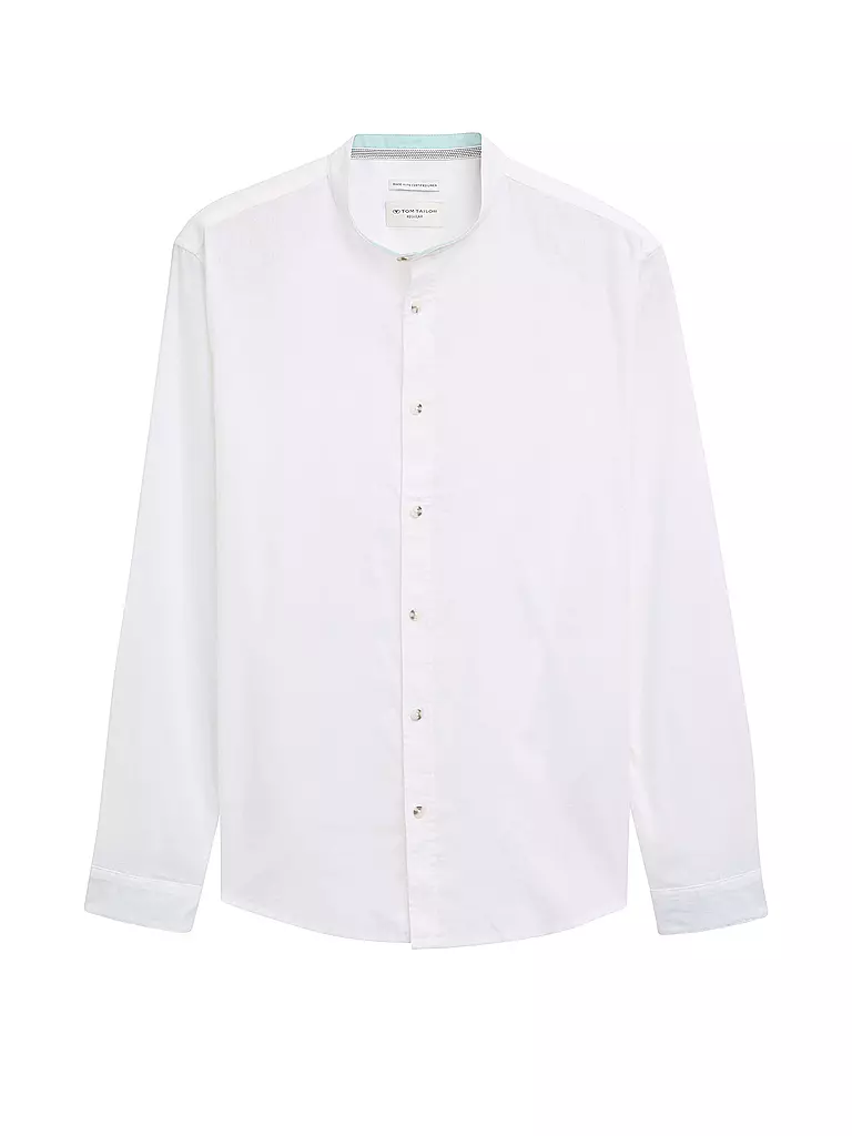TOM TAILOR | Camisa de corte regular | Blanco