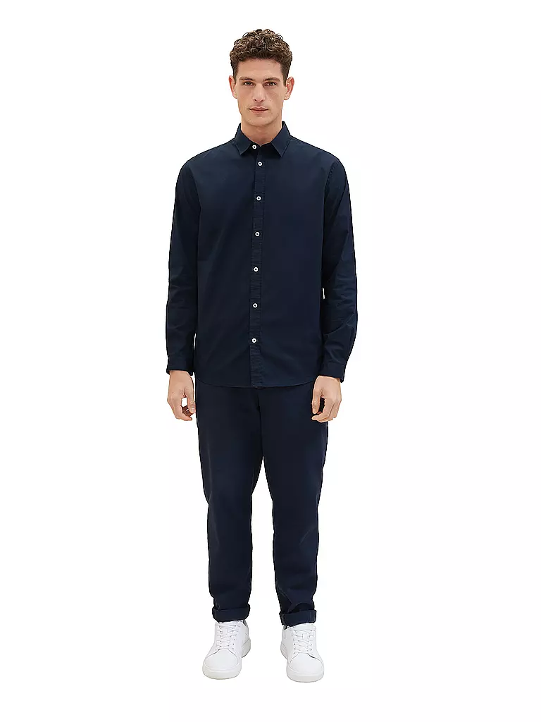 TOM TAILOR | Camisa de corte regular | Azul