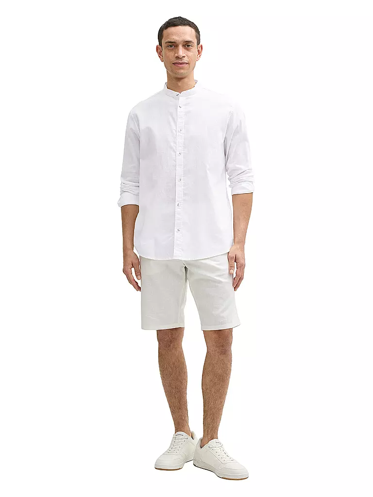 TOM TAILOR | Camisa de corte regular | Blanco