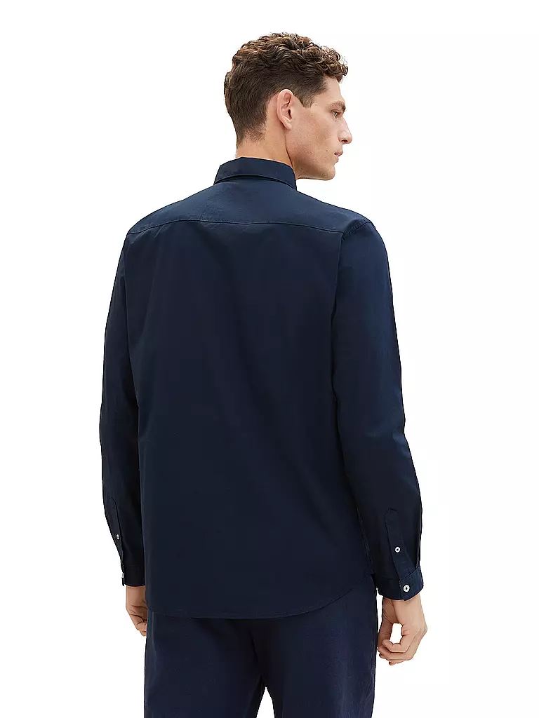 TOM TAILOR | Camisa de corte regular | Azul