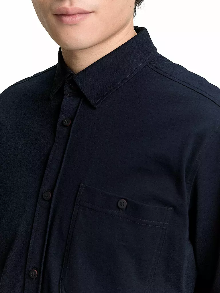 TOM TAILOR | Camisa de corte regular | Azul
