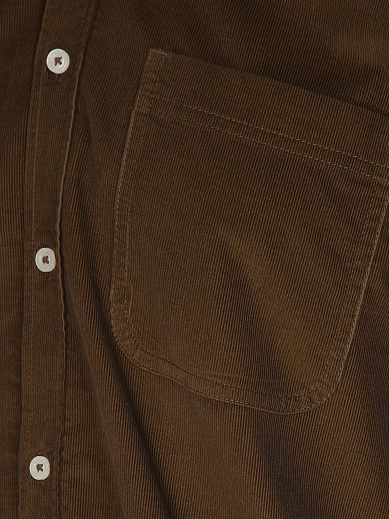 TOM TAILOR | Camisa de corte regular | Marrón