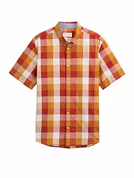 TOM TAILOR | Camisa Regular Fit | Rojo