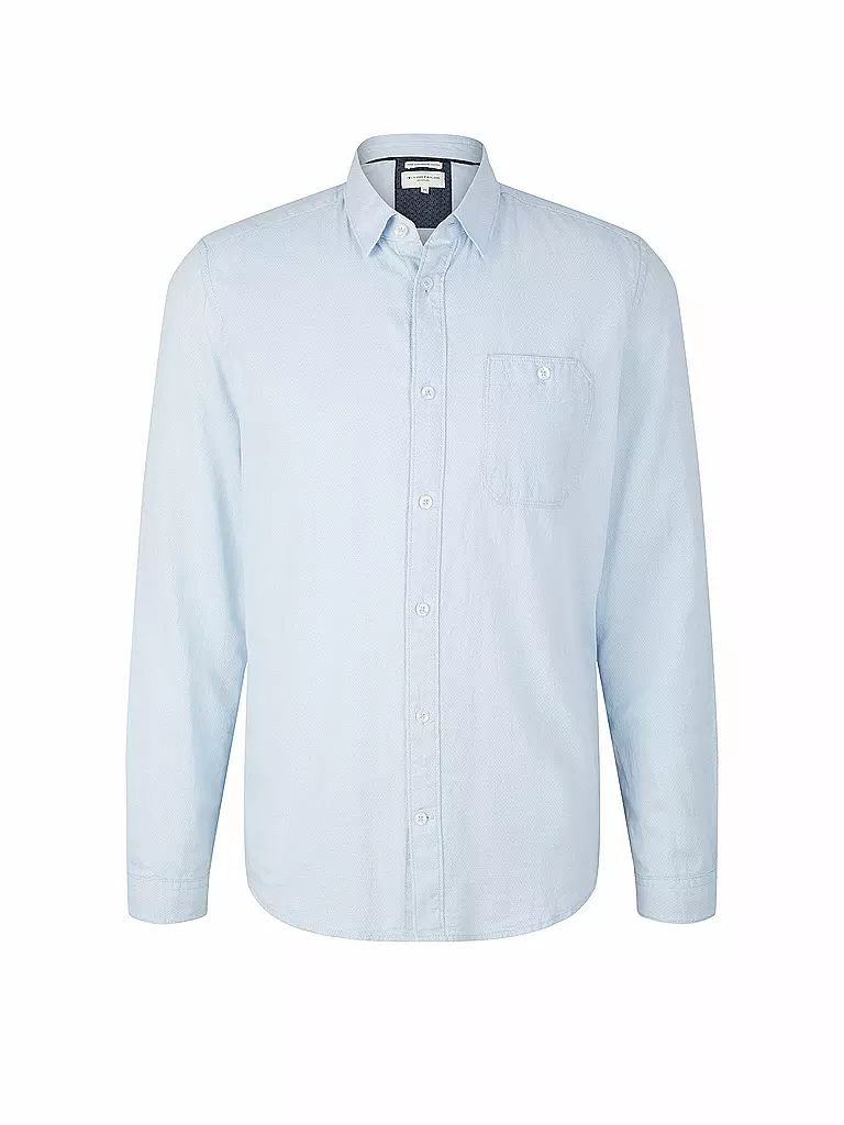 TOM TAILOR | Camisa Regular Fit | Azul claro