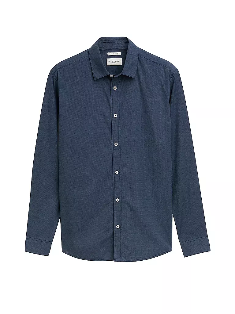 TOM TAILOR | Camisa Regular Fit | Azul