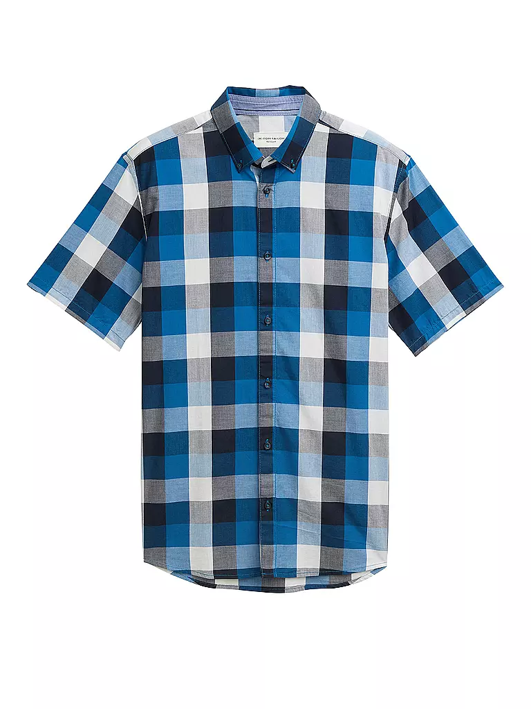 TOM TAILOR | Camisa Regular Fit | Azul