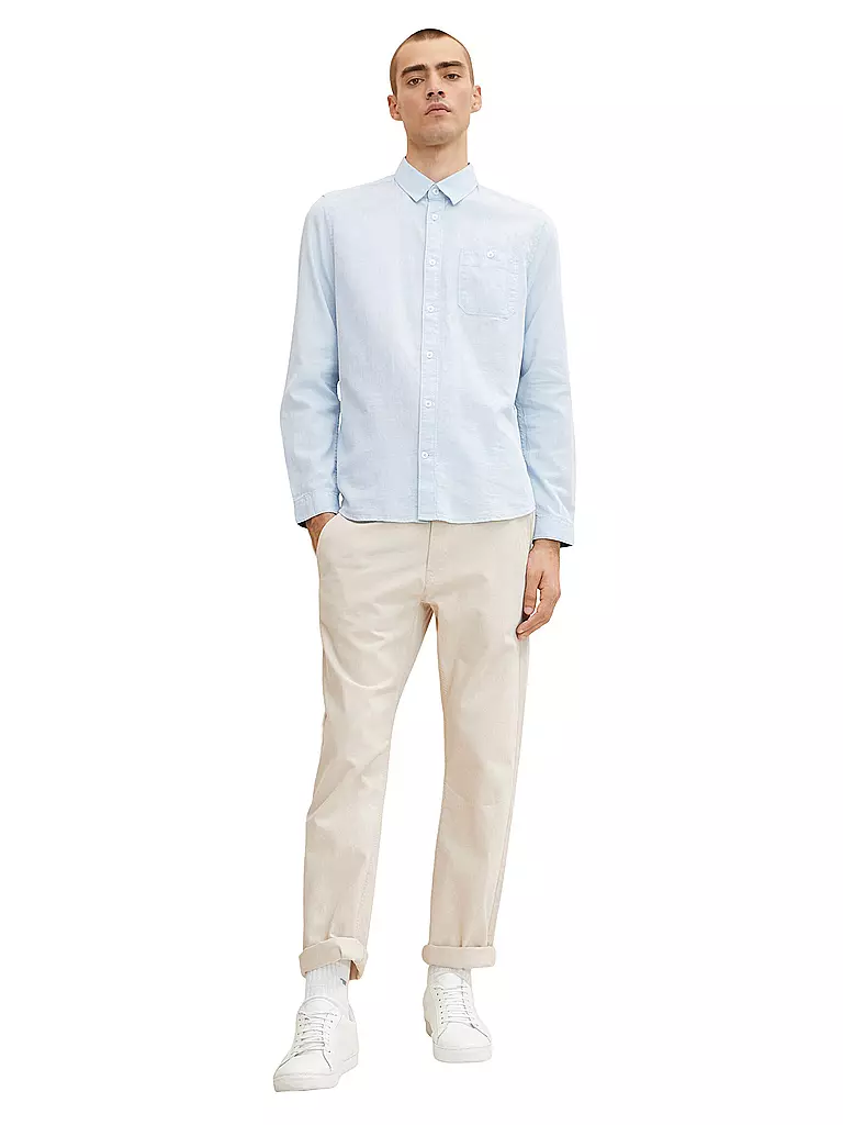 TOM TAILOR | Camisa Regular Fit | Azul claro