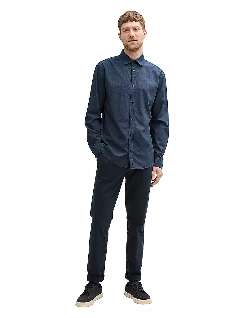 TOM TAILOR | Camisa Regular Fit | Azul