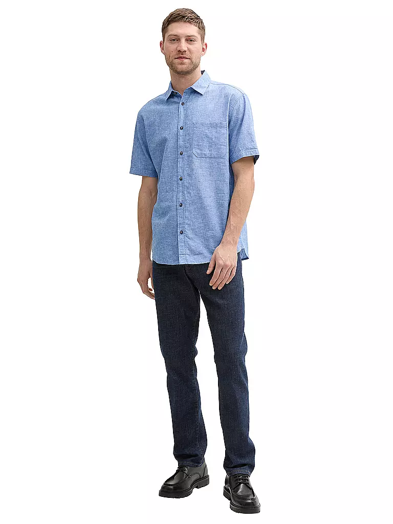 TOM TAILOR | Camisa Regular Fit | Azul