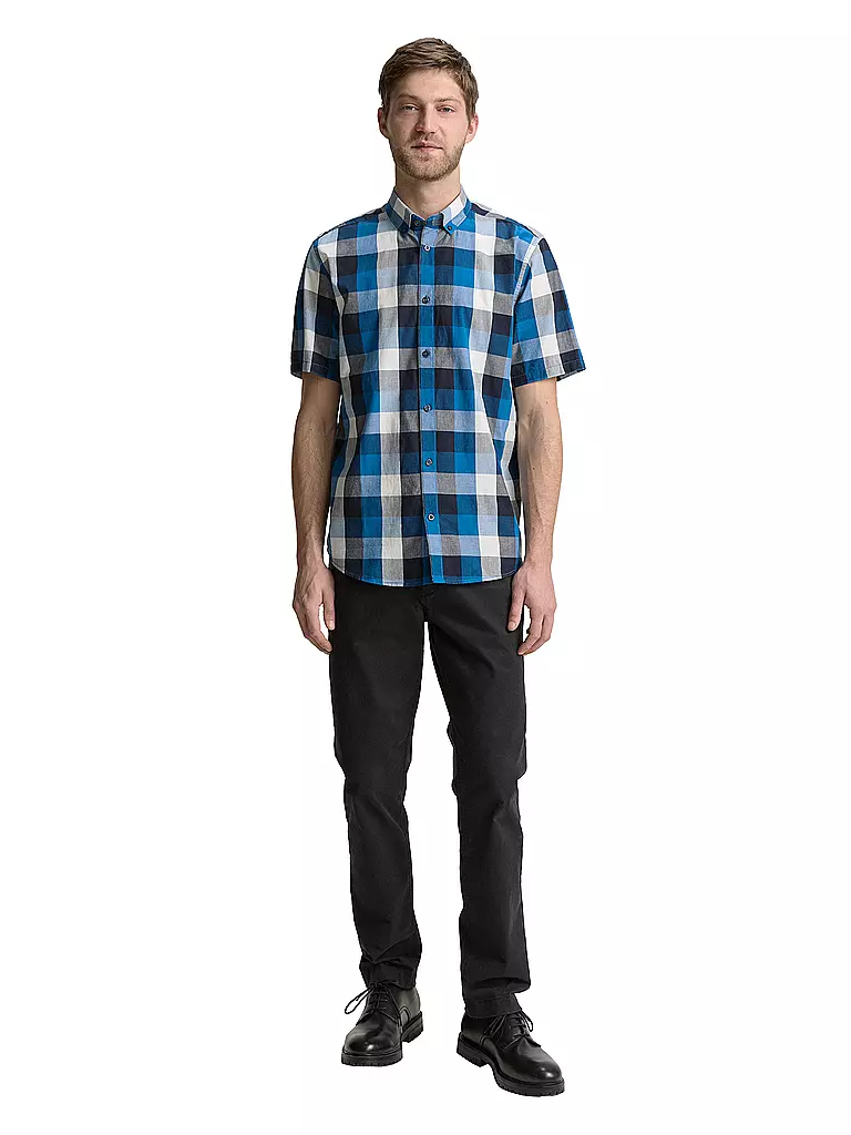 TOM TAILOR | Camisa Regular Fit | Azul