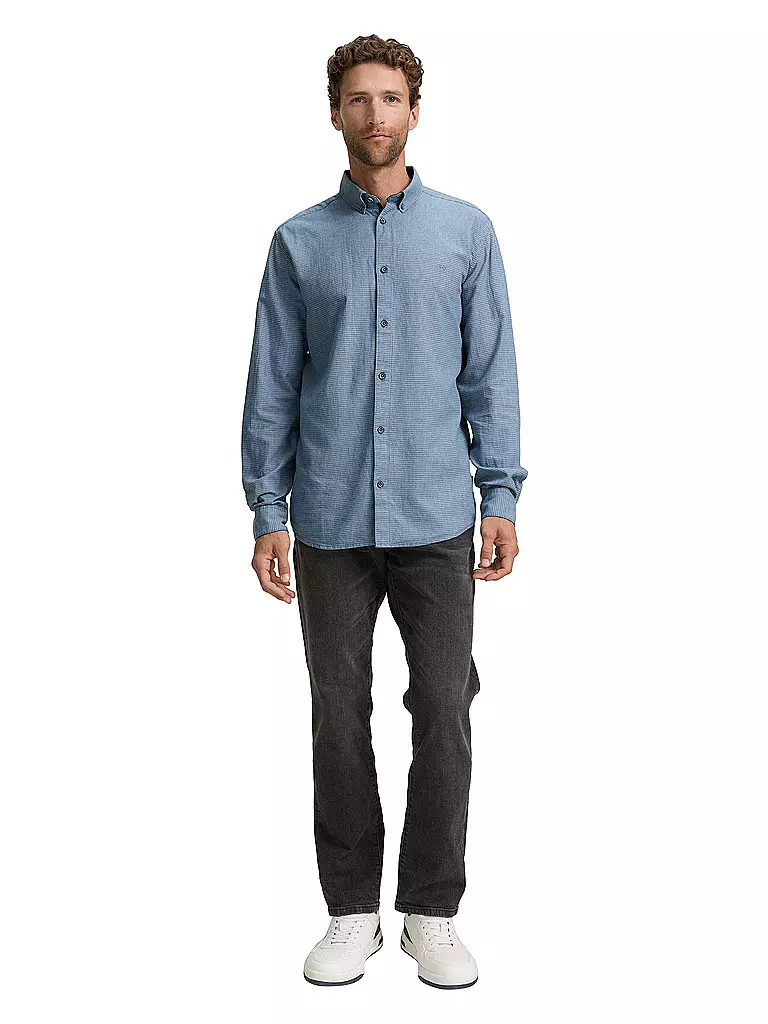 TOM TAILOR | Camisa Regular Fit | Azul