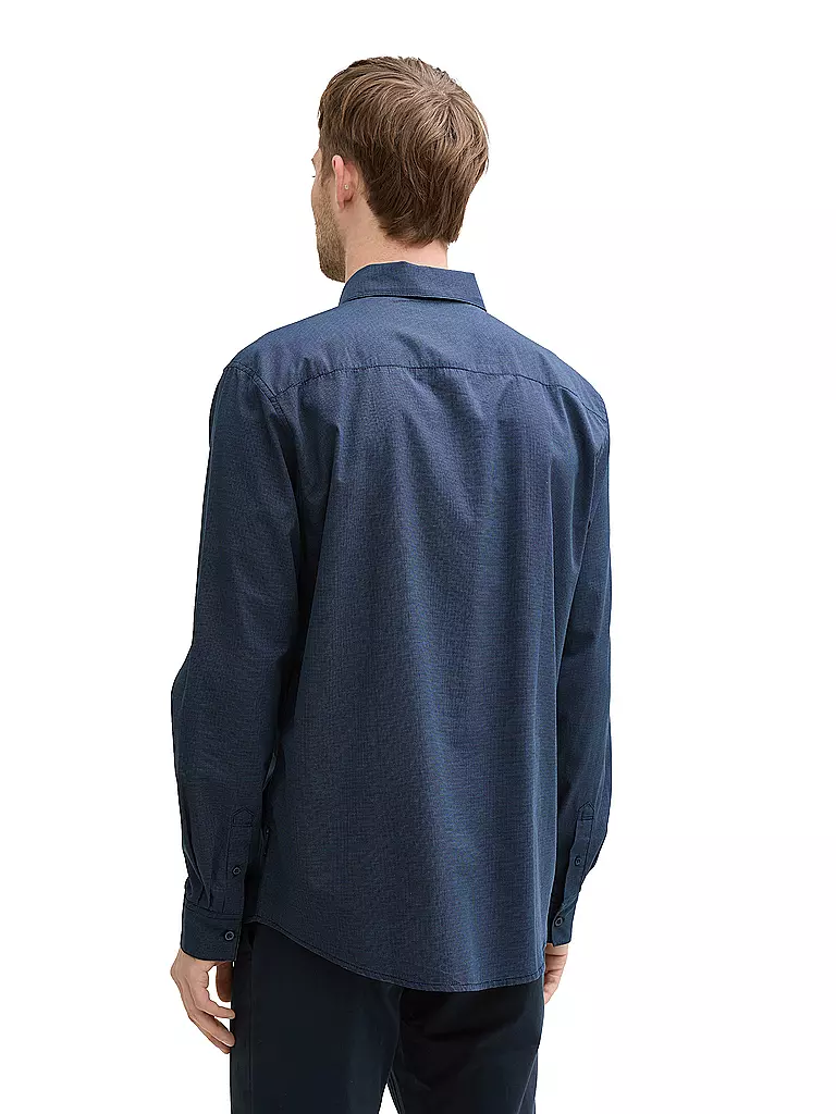 TOM TAILOR | Camisa Regular Fit | Azul