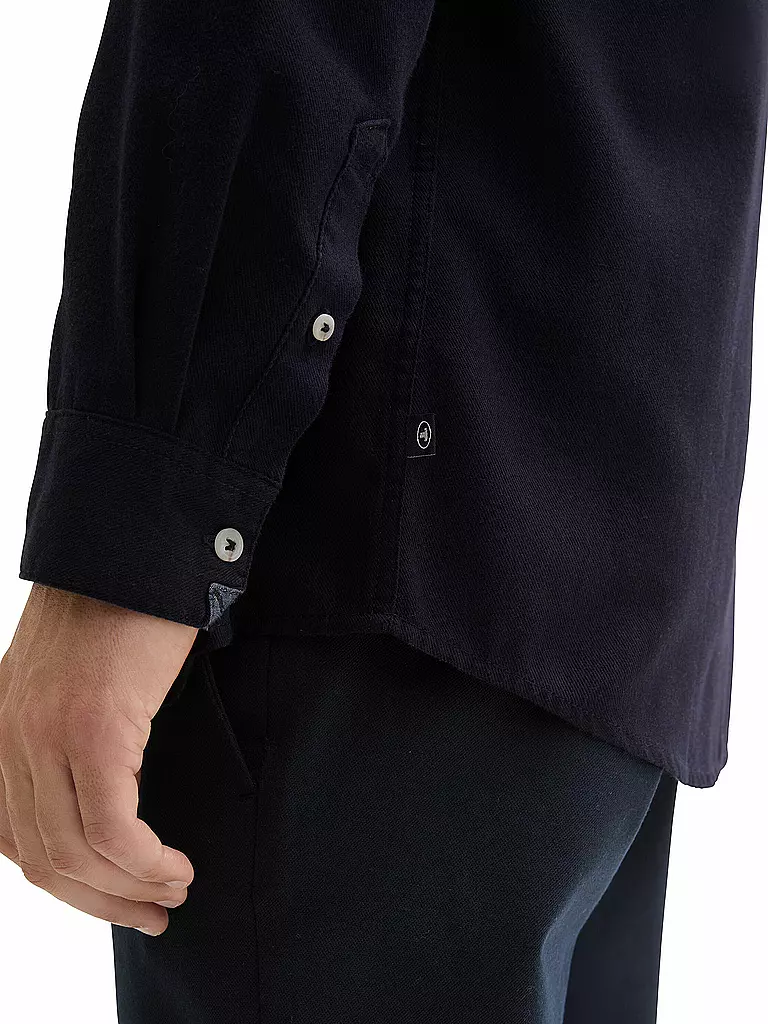 TOM TAILOR | Camisa Regular Fit | Azul oscuro