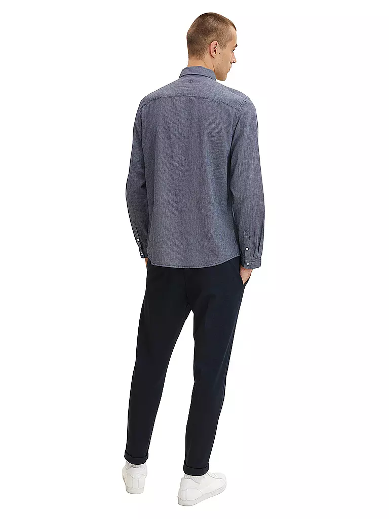 TOM TAILOR | Camisa | Azul oscuro