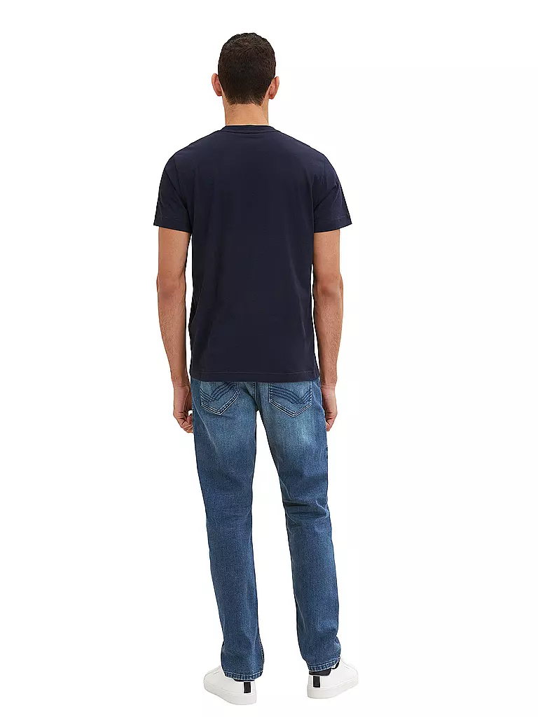 TOM TAILOR | Camiseta de corte regular | Azul