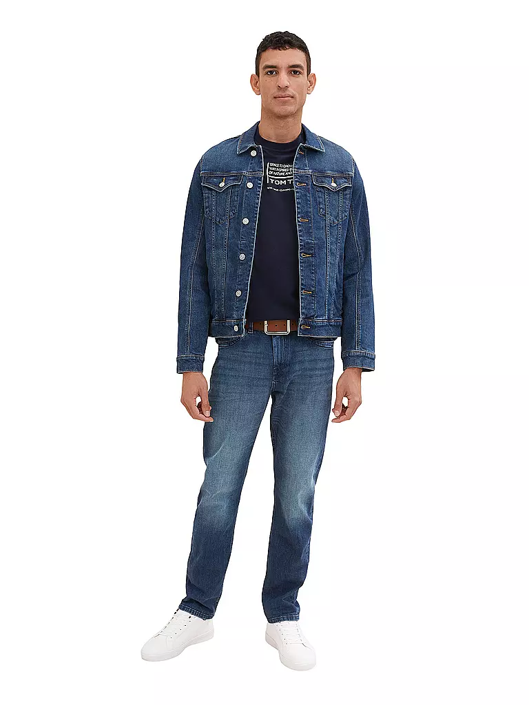 TOM TAILOR | Camiseta de corte regular | Azul