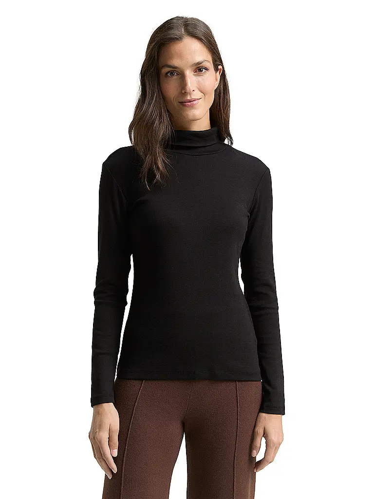 TOM TAILOR | Camiseta de manga larga
Marca: TOM TAILOR
Color: negro
Categorías: Moda,Mujer
Largo de manga: Manga larga
Material: Jersey,Algodón,Modal,Elástico
Forma del cuello: Cuello alto
Diseño: Liso
Corte (Prenda superior): Slim
Estilo: Casual |