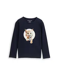 TOM TAILOR | Camiseta de manga larga para niña | Azul oscuro