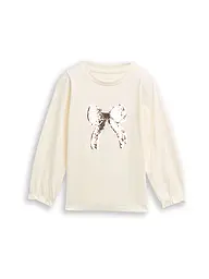 TOM TAILOR | Camiseta de manga larga para niña | Blanco