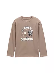TOM TAILOR | Camiseta de manga larga para niño | Beige