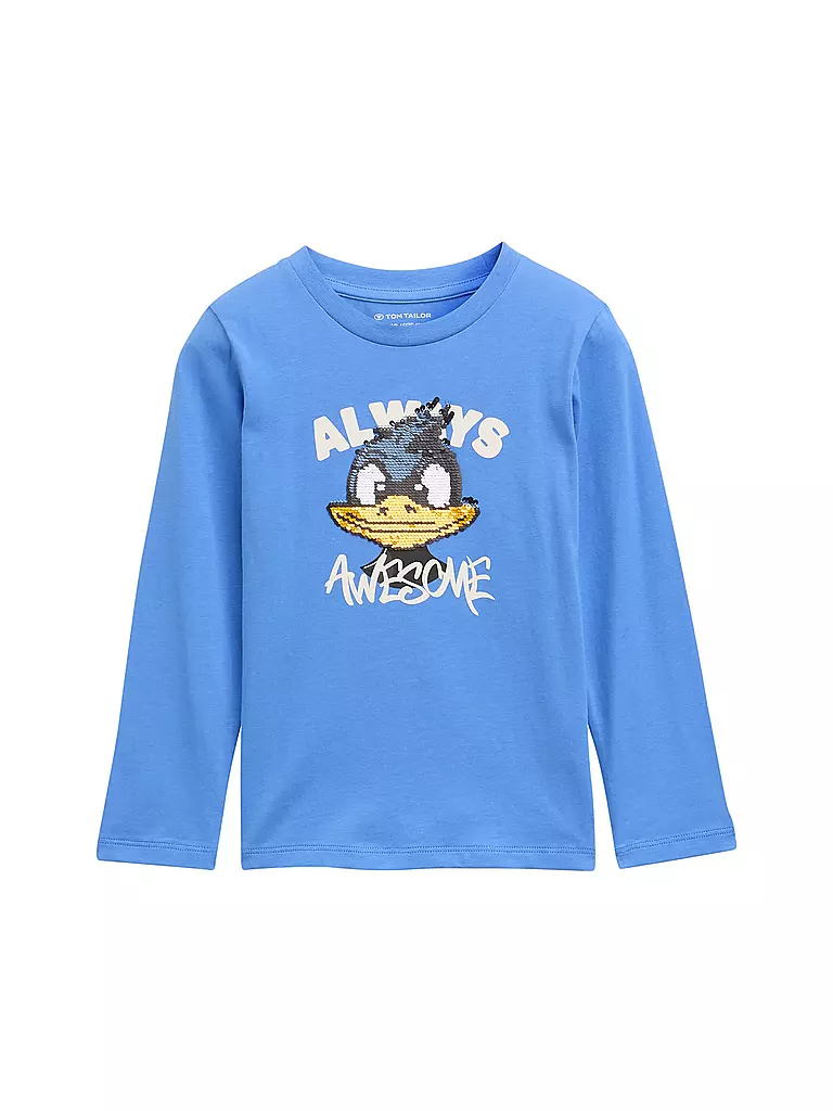 TOM TAILOR | Camiseta de manga larga para niño | Azul