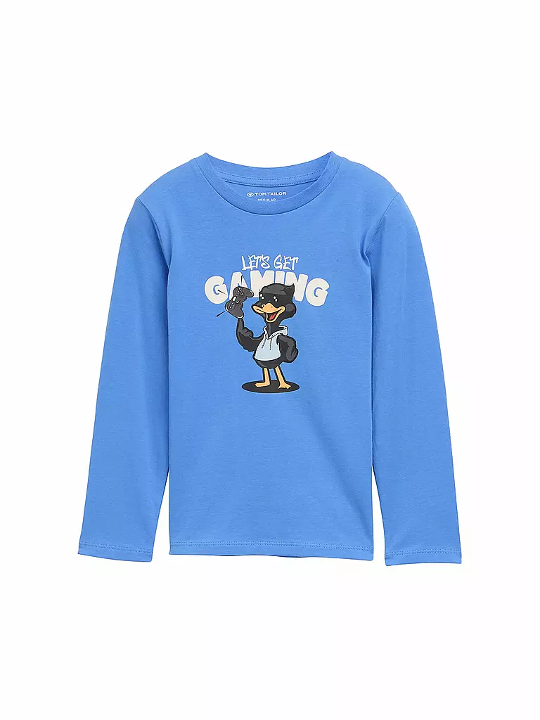 TOM TAILOR | Camiseta de manga larga para niño | blau