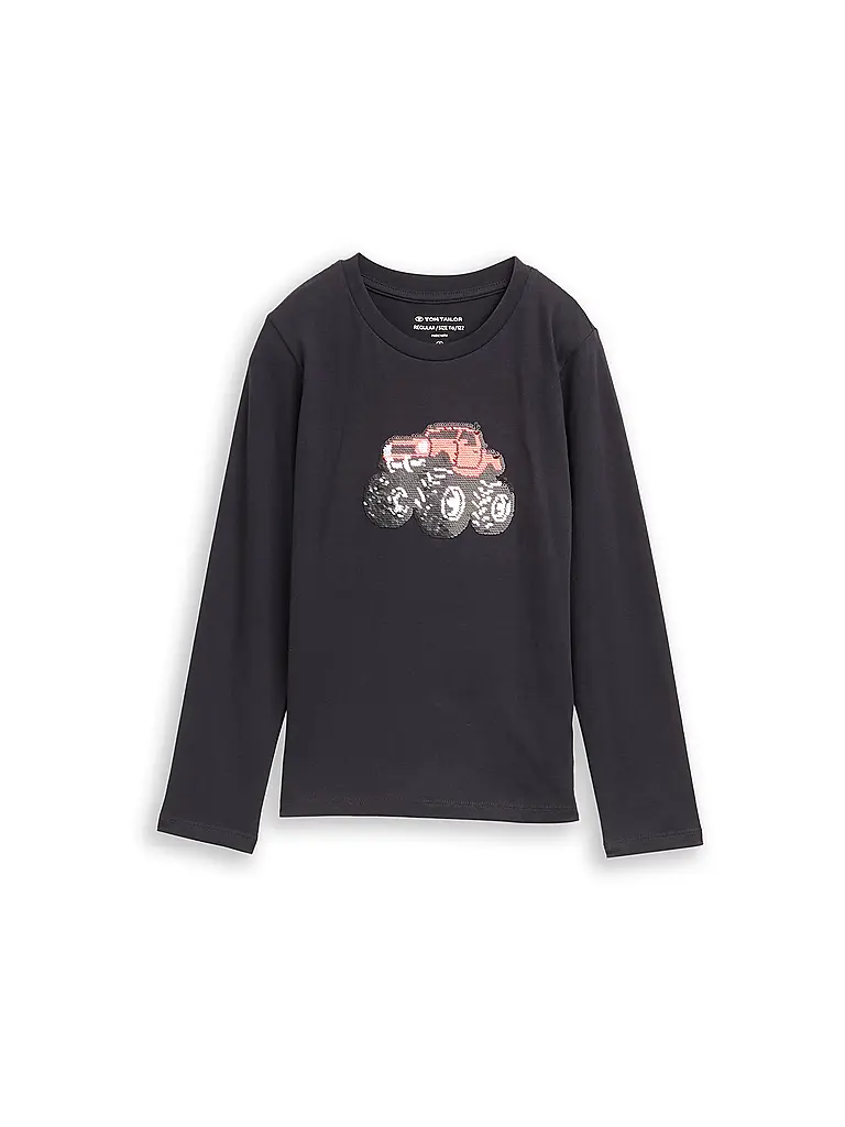TOM TAILOR | Camiseta de manga larga para niño | Gris