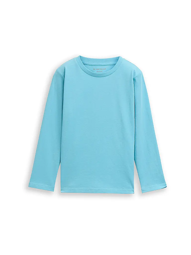 TOM TAILOR | Camiseta de manga larga para niño | Azul claro