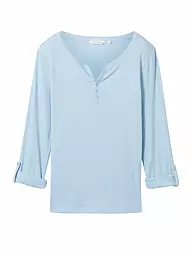 TOM TAILOR | Langarmshirt  | Azul claro
