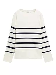 TOM TAILOR | Camiseta de manga larga | Crema