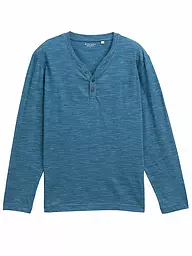 TOM TAILOR | Camiseta de manga larga | Azul