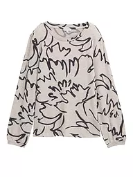 TOM TAILOR | Camiseta de manga larga | Crema