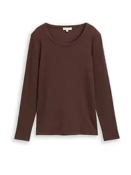 TOM TAILOR | Langarmshirt | Marrón