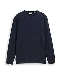 TOM TAILOR | Camiseta de manga larga | Azul oscuro