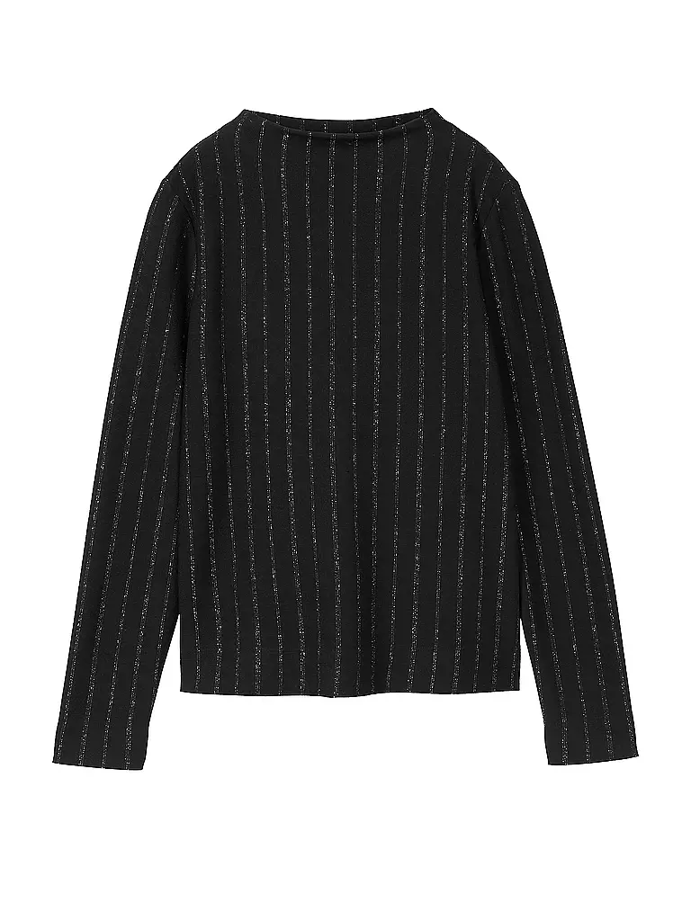 TOM TAILOR | Camiseta de manga larga | Negro