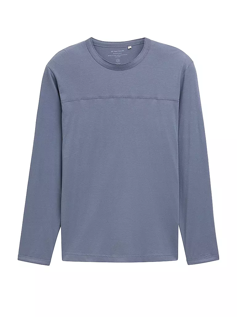 TOM TAILOR | Camiseta de manga larga | Gris