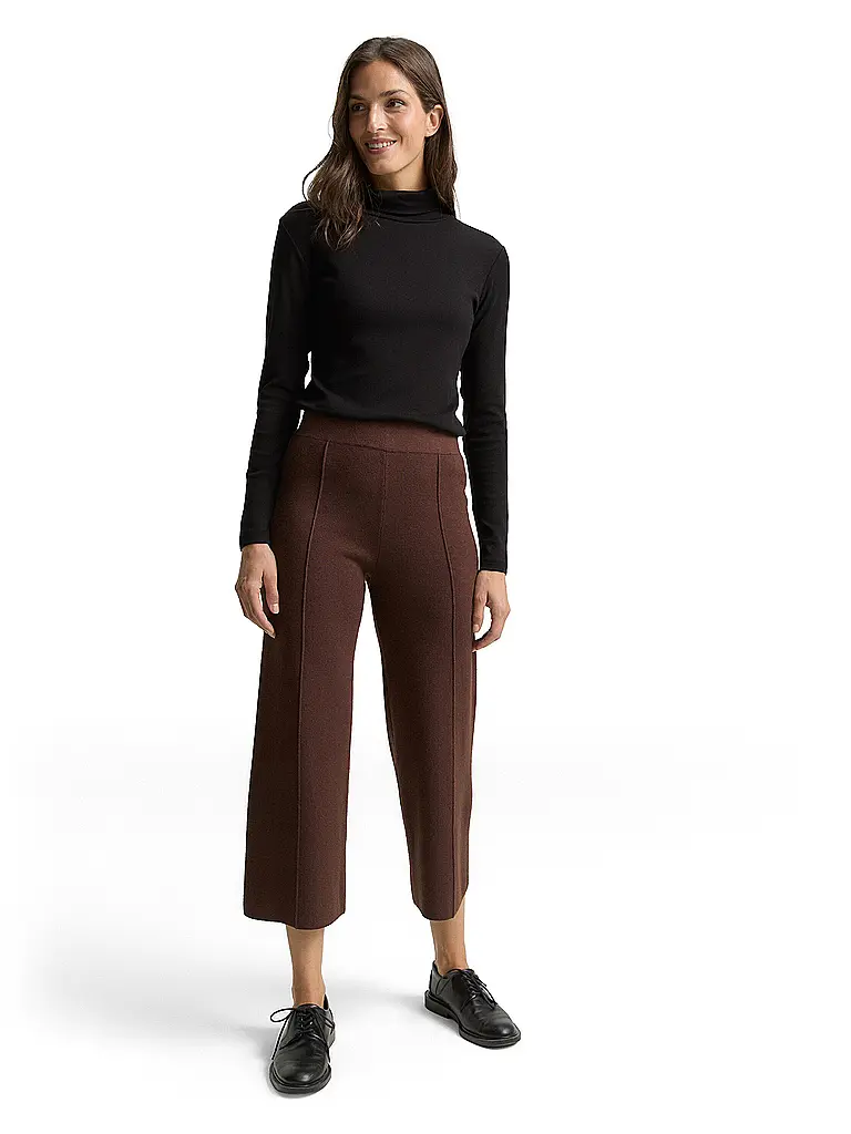 TOM TAILOR | Camiseta de manga larga | Negro