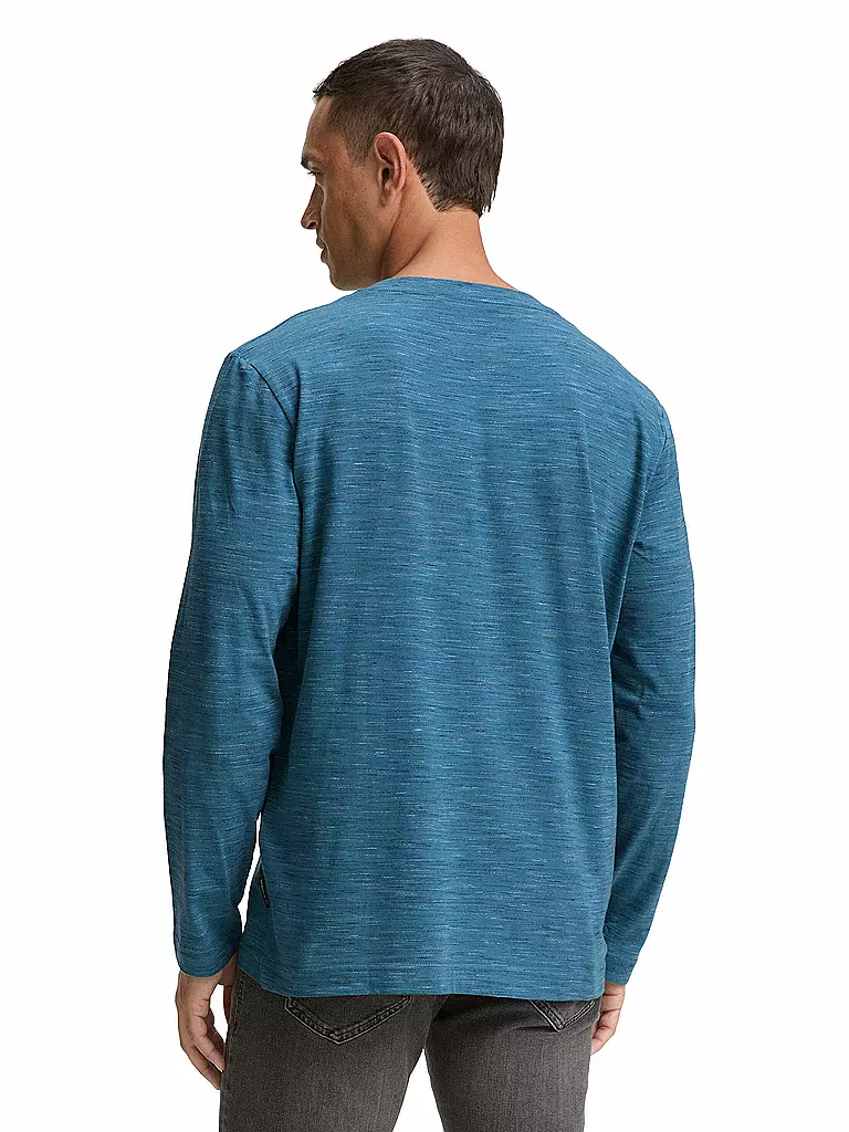TOM TAILOR | Camiseta de manga larga | Azul
