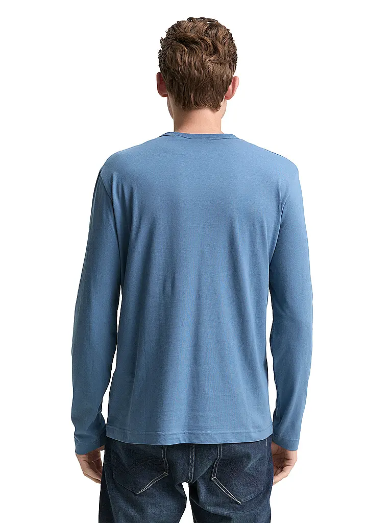 TOM TAILOR | Camiseta de manga larga | Azul